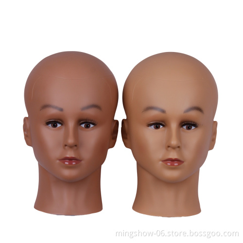 Popular Mannequin Head Model Head Hair Displayer Training Head For Wig Hat Scarf Hair Display